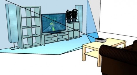 IllumiRoom: Tu salón convertido en parte del escenario del videojuego