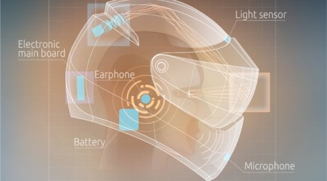 Diseñan un casco de realidad aumentada para motoristas