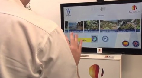 Omnium Lab introduce la tecnología de Kinect en la información turística de Algeciras