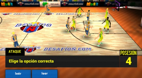 Aprende español jugando al baloncesto con Desafío Ñ