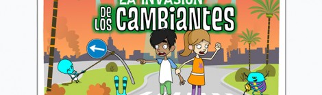 Aprende educación vial mientras evitas una invasión alienígena