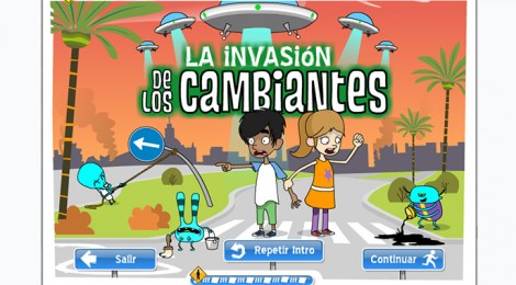 Aprende educación vial mientras evitas una invasión alienígena