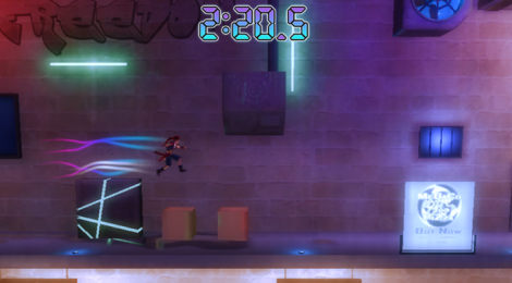 Ninja Pizza Girl, un vertiginoso plataformas contra el bullying